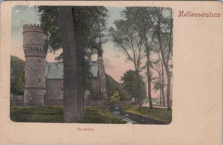 HELLEVOETSLUIS - Barakken, Verzamelen, Ansichtkaarten | Nederland, Verzenden
