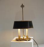 Tafellamp - Bronzen bouilotte lamp - Brons