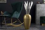 Elegante vaas ORIENTAL 50cm goud im Wild Hammerschlag Design, Huis en Inrichting, Woonaccessoires | Vazen, Ophalen of Verzenden