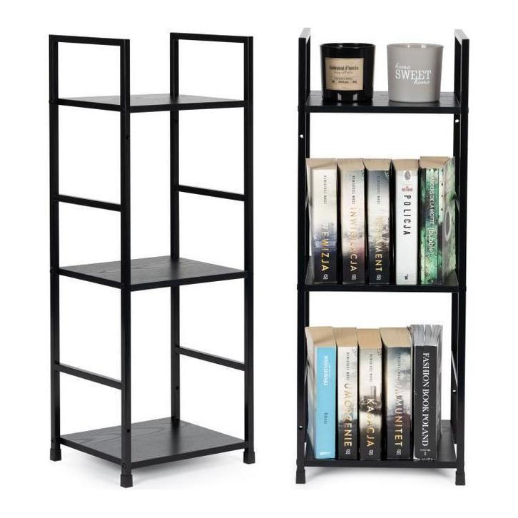 Modern Home industriële loft stijl boekenkast met 3 planken, Huis en Inrichting, Kasten | Boekenkasten, Ophalen of Verzenden