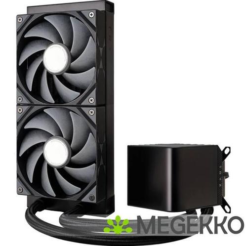 TRYX PANORAMA AIO waterkoeling  240mm Zwart, Computers en Software, Computerkoelers, Nieuw, Verzenden