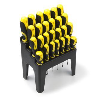 Schroevendraaierset met houder | Toolland, Doe-het-zelf en Verbouw, Gereedschap | Handgereedschap, Nieuw, Verzenden