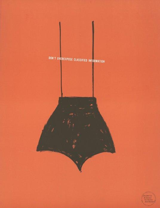 Herbert Bayer - USA - Don’t Overexpose Classified, Antiek en Kunst, Antiek | Meubels | Stoelen en Banken