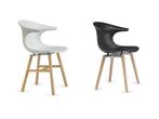 Loop Italiaanse design eetkamerstoel hout van Infiniti., Ophalen of Verzenden, Nieuw