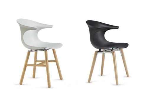 Loop Italiaanse design eetkamerstoel hout van Infiniti., Huis en Inrichting, Stoelen, Nieuw, Ophalen of Verzenden
