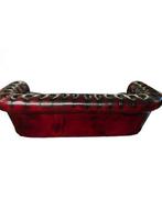 Sofa - Leder - Chesterfield Club-stijl, Antiek en Kunst