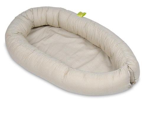 Babyshower Cadeau - Prachtig Babynest in Beige Geruit - 1..., Kinderen en Baby's, Babywiegjes en Ledikanten, Nieuw, Wieg, Ophalen of Verzenden