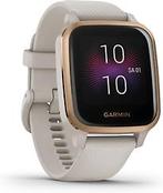 Garmin Venu Sq Music 40 mm roségoud met siliconenarmband, Verzenden, Gebruikt