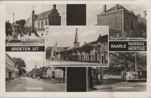BAARLE NASSAU - HERTOG - Meerluik Groeten uit Baarle Hert..., Verzamelen, Ansichtkaarten | Nederland, Verzenden