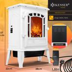 Elektrische Sfeerhaard - Elektrische Kachel - 2000W - Wit -, Verzenden, Zo goed als nieuw