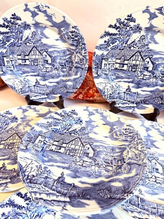 LUNEVILLE, “English Style” - Serveerschaal - The, Antiek en Kunst, Curiosa en Brocante