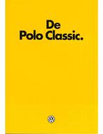 1985 VOLKSWAGEN CLASSIC BROCHURE NEDERLANDS, Boeken, Auto's | Folders en Tijdschriften, Nieuw, Volkswagen, Author