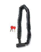 HEMA Ketting met vast slot 90cm Ø8mm zwart, Verzenden, Nieuw