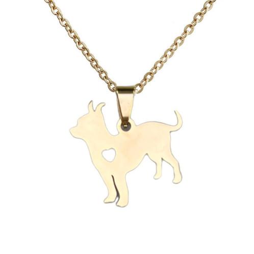 Fako Bijoux® - Ketting Met Hanger - Stainless Steel - RVS -, Sieraden, Tassen en Uiterlijk, Kettingen, Verzenden