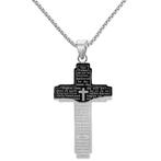 Fako Bijoux - Cubaans Kruis Breed Voor Mannen - Ketting Met, Sieraden, Tassen en Uiterlijk, Verzenden, Nieuw