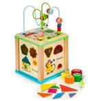 Ecotoys duurzame houten educatieve activiteiten kubus met, Kinderen en Baby's, Speelgoed | Educatief en Creatief, Ophalen of Verzenden