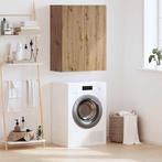 vidaXL Wandkast Artisan Eiken 69,5 x 34 x 90 cm Bewerkt hout, Minder dan 50 cm, Verzenden, Nieuw, Minder dan 100 cm