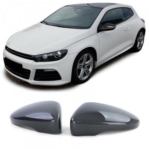 Spiegelkappen Carbon VW Scirocco MK3 RL864, Auto-onderdelen, Spiegels, Nieuw, Herkomst onderdeel bekend, Volkswagen