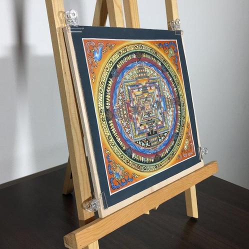 Refined Painting of Tibetan Tradition - Mandala Kalachakra -, Antiek en Kunst, Antiek | Boeken en Bijbels
