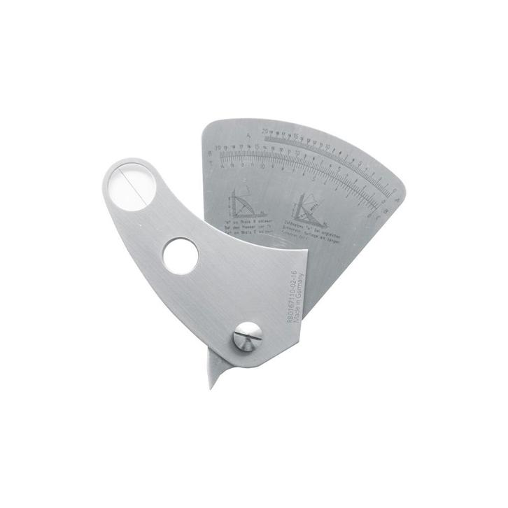 Lasnaadsjabloon roestvrij FORMAT, Doe-het-zelf en Verbouw, Gereedschap | Handgereedschap, Nieuw, Verzenden