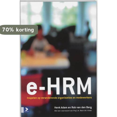 e-HRM 9789052613987 H. Adam, Boeken, Economie, Management en Marketing, Zo goed als nieuw, Verzenden