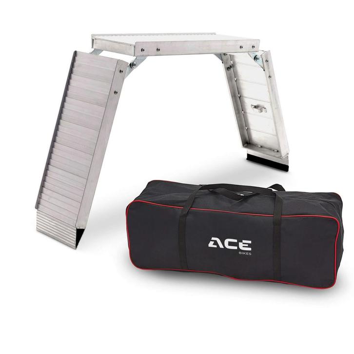 ACEBIKES Ramp Compact opklapbaar aluminium 1992 x 250 incl., Auto diversen, Aanhangwagen-onderdelen, Ophalen of Verzenden