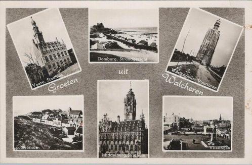 WALCHEREN - Meerluik Groeten uit Walcheren, Verzamelen, Ansichtkaarten | Nederland, Verzenden