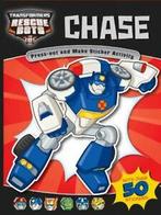 Transformers Rescue Bots Press-out and Play Chase By, Hasbro,Carly Blake, Zo goed als nieuw, Verzenden