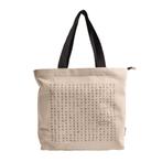 Linnen Shopper Woordzoeker Naturel, Verzenden, Nieuw