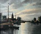 Willem Kroon (1946-2001) - Havenzicht