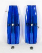 Veca o simile - Wandkandelaar (2) - metaal - glas Murano