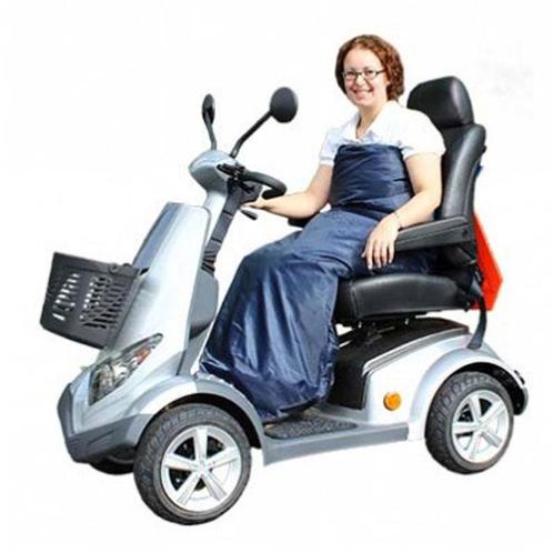 Wikkeldeken L – Thermo Premium, Marineblauw/Fleece, Diversen, Brommobielen en Scootmobielen, Ophalen of Verzenden