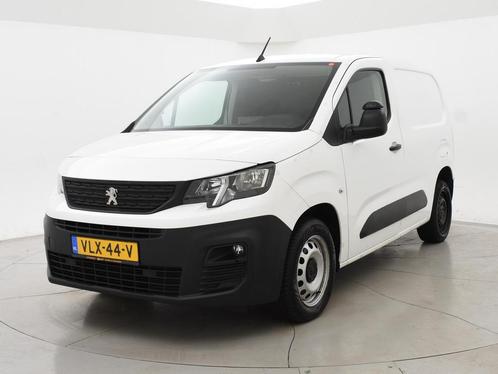 Peugeot Partner 1.5 BLUEHDI 100 PK PREMIUM, Auto's, Peugeot, Lease, Grijs, Handgeschakeld, Overige carrosserieën, Wit, Financial lease