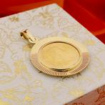 Gouden hanger van 10 gulden munt Koningin Wilhelmina 1912, Ophalen of Verzenden, Gebruikt, Goud, Overige merken