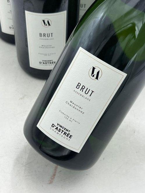 Vincent dAstrée, Brut Assemblage Meunier Chardonnay -, Verzamelen, Wijnen