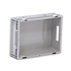 Euronorm stapelbakken alle wanden gesloten + open handgrepen, Ophalen of Verzenden, Nieuw