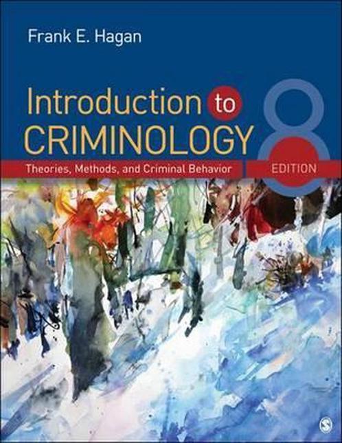 Introduction to Criminology 9781452242347 Frank E. Hagan, Boeken, Taal | Engels, Gelezen, Verzenden