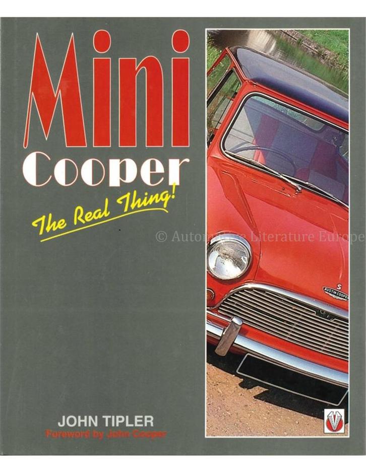 MINI COOPER, THE REAL THING, Boeken, Auto's | Boeken