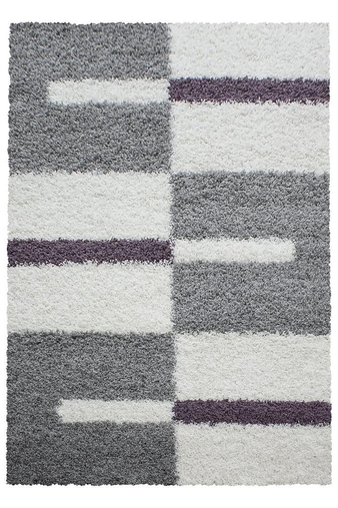 Shaggy Vloerkleed | Gala | Lila | 60x110 cm, Huis en Inrichting, Stoffering | Tapijten en Kleden, Verzenden