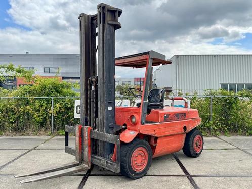 Linde H50 DW hh 650 cm (1988) Deutz 6 cil diesel MET VIDEO, Zakelijke goederen, Machines en Bouw | Heftrucks en Intern transport