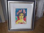 Corneille (1922-2010) - Femme aux oiseaux