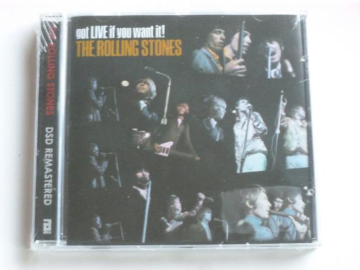The Rolling Stones - Got Live if you want it! (DSD Remastere, Cd's en Dvd's, Cd's | Pop, Zo goed als nieuw, Verzenden