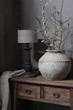 Baluster lampvoet Grey/black tomy 40 cm, Huis en Inrichting, Ophalen of Verzenden, Nieuw