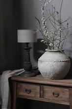 Baluster lampvoet Grey/black tomy 40 cm, Nieuw, Ophalen of Verzenden