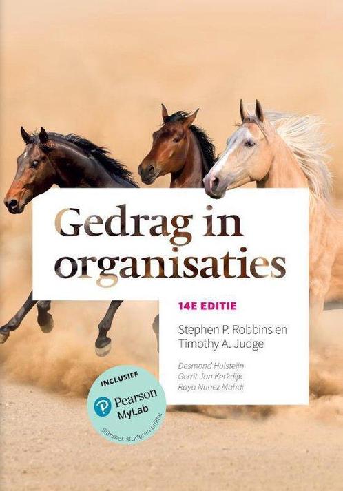 9789043037204 Gedrag in organisaties | Tweedehands, Boeken, Schoolboeken, Zo goed als nieuw, Verzenden