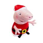 Peppa Pig handpop Kerstman met geluid +/- 50cm, Kinderen en Baby's, Speelgoed | Knuffels en Pluche, Ophalen of Verzenden, Nieuw