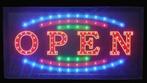 OPEN LED bord lamp verlichting lichtbak reclamebord #A10, Verzenden, Nieuw