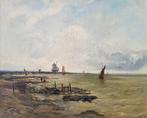 Hippolyte-Camille Delpy (1842-1910) - Voiliers en mer, Antiek en Kunst, Kunst | Schilderijen | Klassiek
