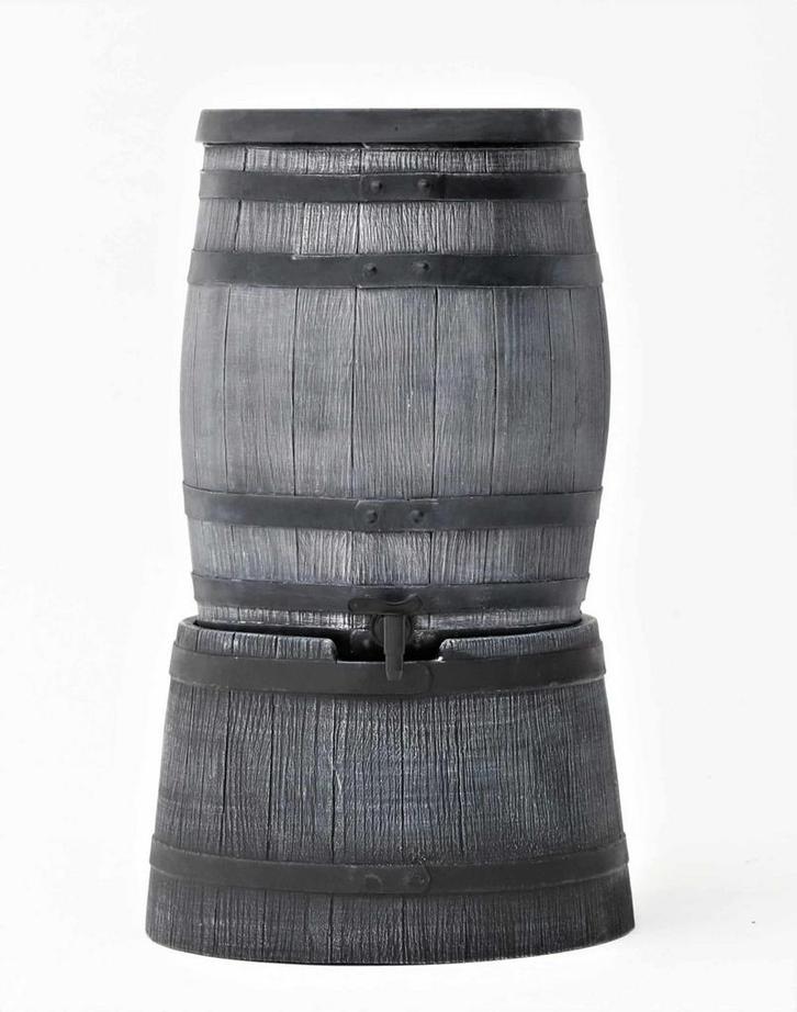 50 liter regenton Wineman greywash, Tuin en Terras, Regentonnen, Nieuw