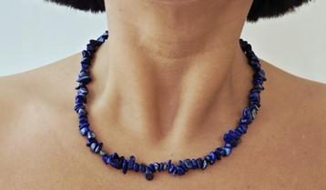 Lapis Lazuli Ketting met slotje beschikbaar voor biedingen